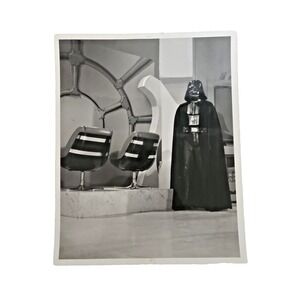 RARE Darth Vader STAR WARS Set Photograph